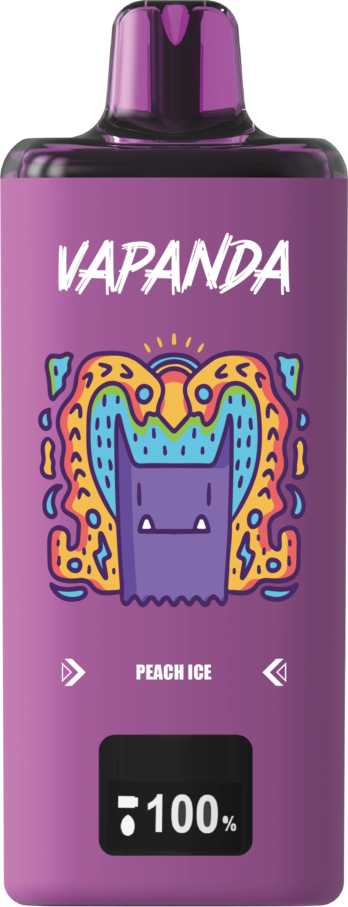 Peach Ice + Grape Ice + Peach Mango Watermelon + Watermelon Ice - 4 IN 1 120K - VAPANDA 4 IN 1 120K - Einweg-E-Zigarette