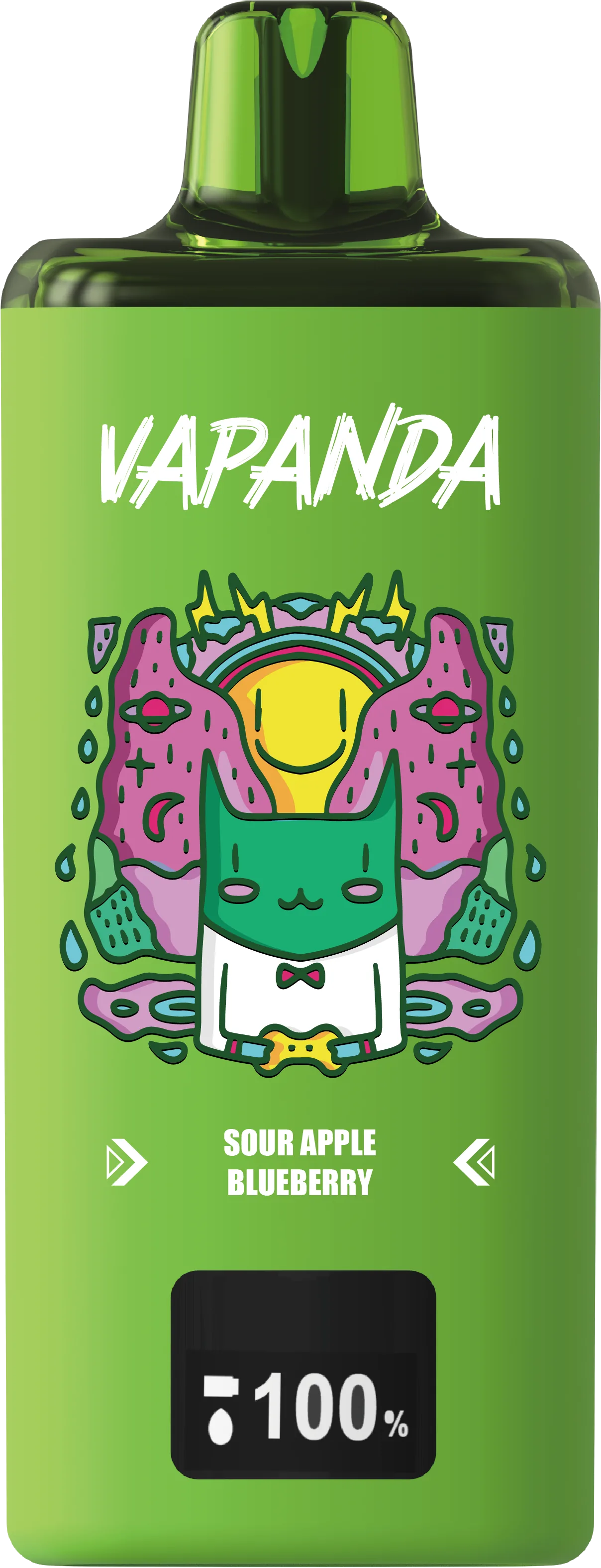 Sour Apple Blueberry + Double Apple Ice + Apple Peach + Peach Ice - 4 IN 1 120K - VAPANDA 4 IN 1 120K - Einweg-E-Zigarette