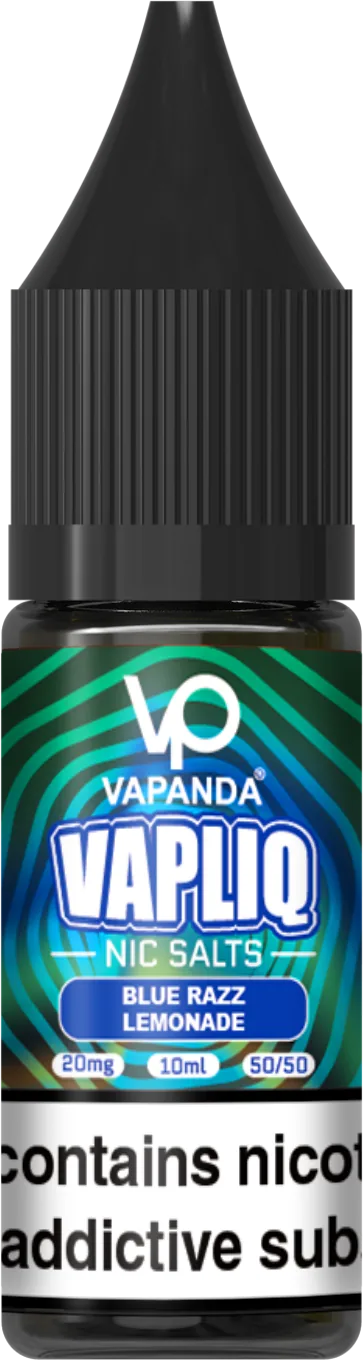 Blue Razz Lemonade - VAPLIQ E-Liquid - Einweg-E-Zigarette