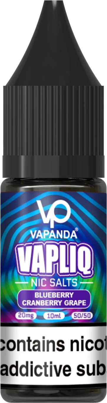 Blueberry Cranberry Grape - VAPLIQ E-Liquid - Einweg-E-Zigarette