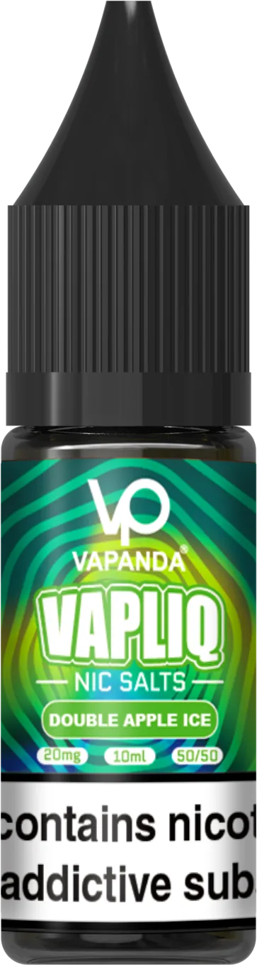 Double Apple Ice - VAPLIQ E-Liquid - Einweg-E-Zigarette