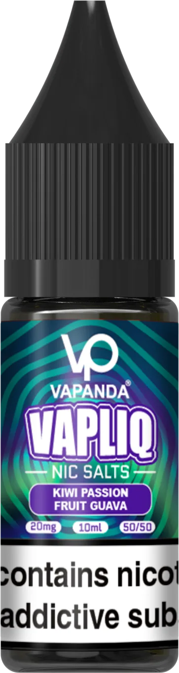 Kiwi Passion Fruit Guava - VAPLIQ E-Liquid - Einweg-E-Zigarette