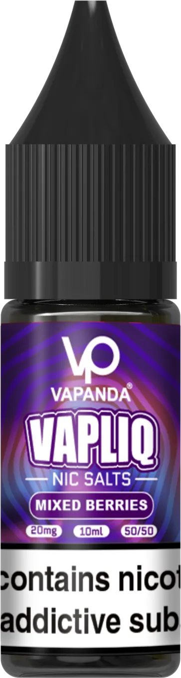 Mixed Berries - VAPLIQ E-Liquid - Einweg-E-Zigarette
