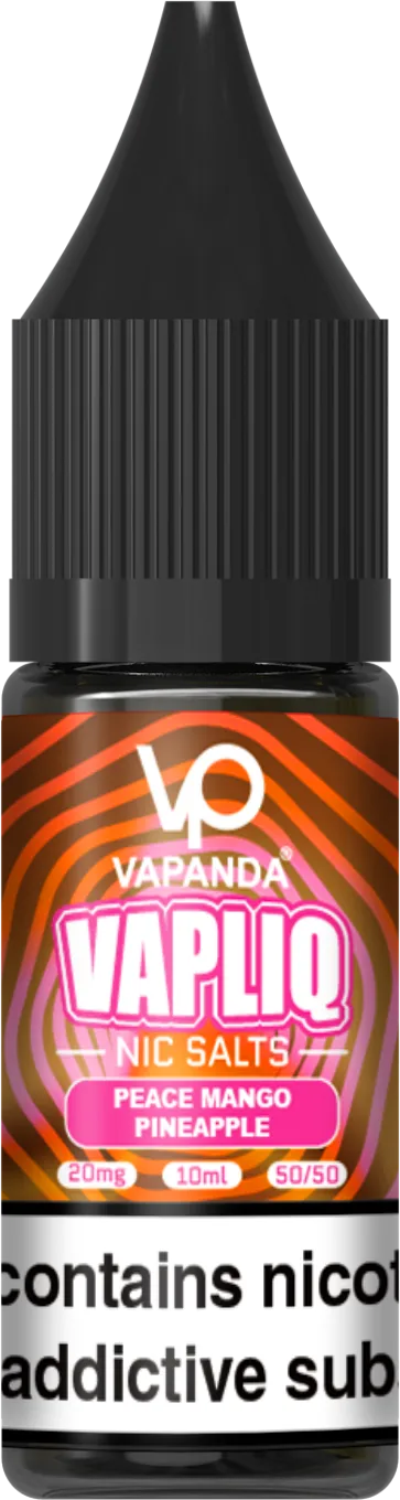 Peach Mango Pineapple - VAPLIQ E-Liquid - Einweg-E-Zigarette
