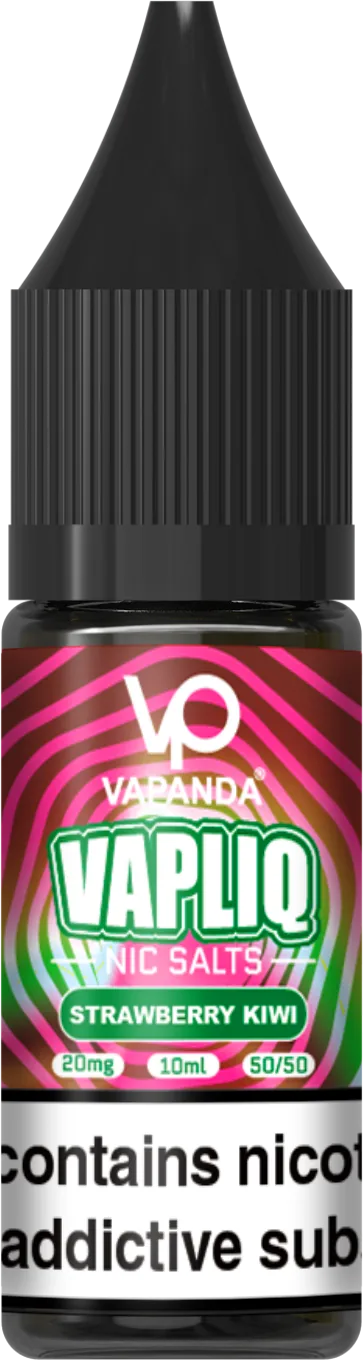 Strawberry Kiwi - VAPLIQ E-Liquid - Einweg-E-Zigarette