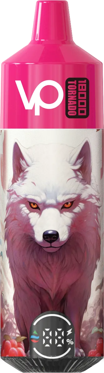 Strawberry Raspberry Cherry - VAPANDA TORNADO 18K - Einweg-E-Zigarette